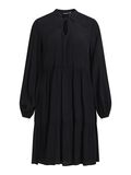 Vila LONG SLEEVED KNEE-LENGTH DRESS, Black, highres - 14067280_Black_001.jpg