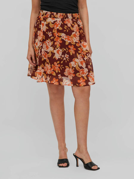 Vila TALL - MINI SKIRT, Fired Brick, highres - 14082386_FiredBrick_997724_003.jpg