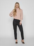 Vila CROPPED CHINO TROUSERS, Black, highres - 14050349_Black_005.jpg