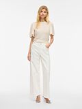 VILA VICHIA HIGH WAIST JEANS, Cloud Dancer, highres - 14110745_CloudDancer_005.jpg