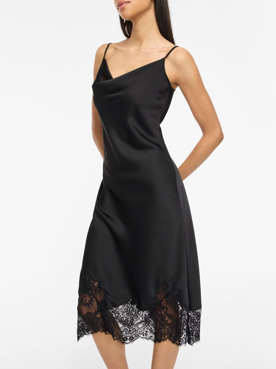 Carousel image - VISABEL KRAJKA MIDI &Scaron;ATY, Black | 3