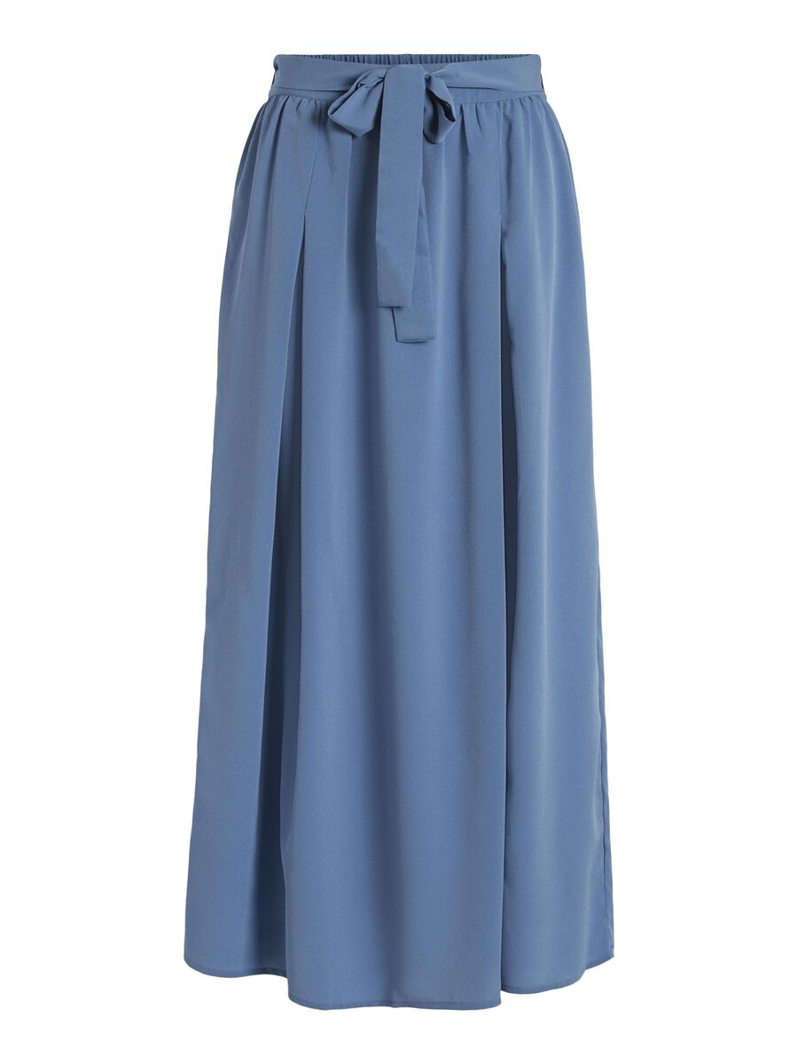 VILA HIGH WAIST MAXI SKIRT, Coronet Blue, highres - 14099289_CoronetBlue_001.jpg