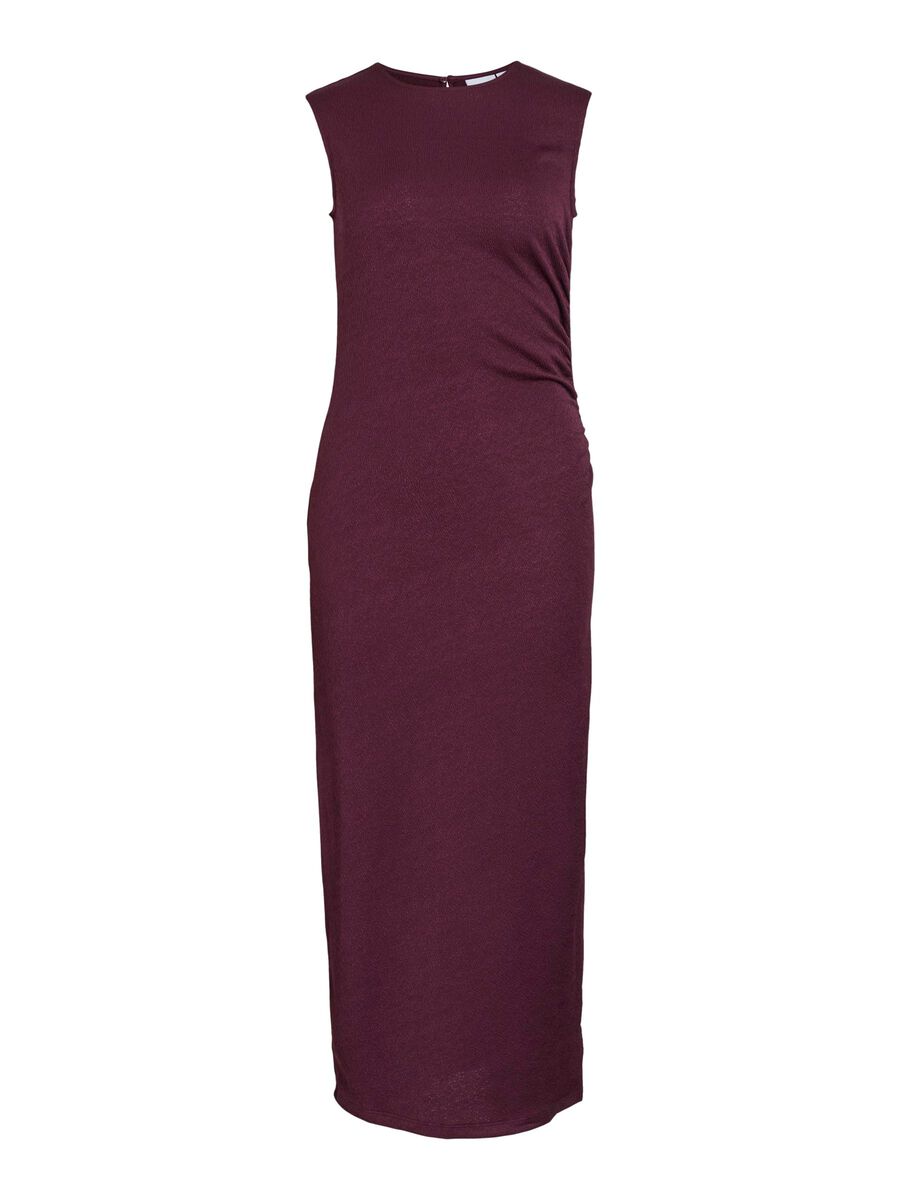 VILA VIDANNI SLEEVELESS MIDI DRESS, Fig, highres - 14113672_Fig_001.jpg