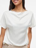 VILA VIELLETTE BOATNECK SHORT SLEEVED TOP, Snow White, highres - 14110009_SnowWhite_006.jpg