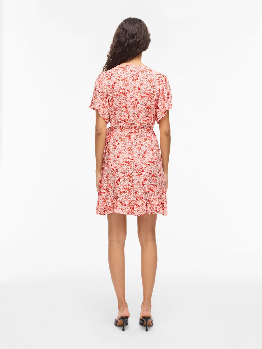Carousel image - VIPADDINA - SHORT ROBE CACHE-C&OElig;UR, Cloud Dancer | 2