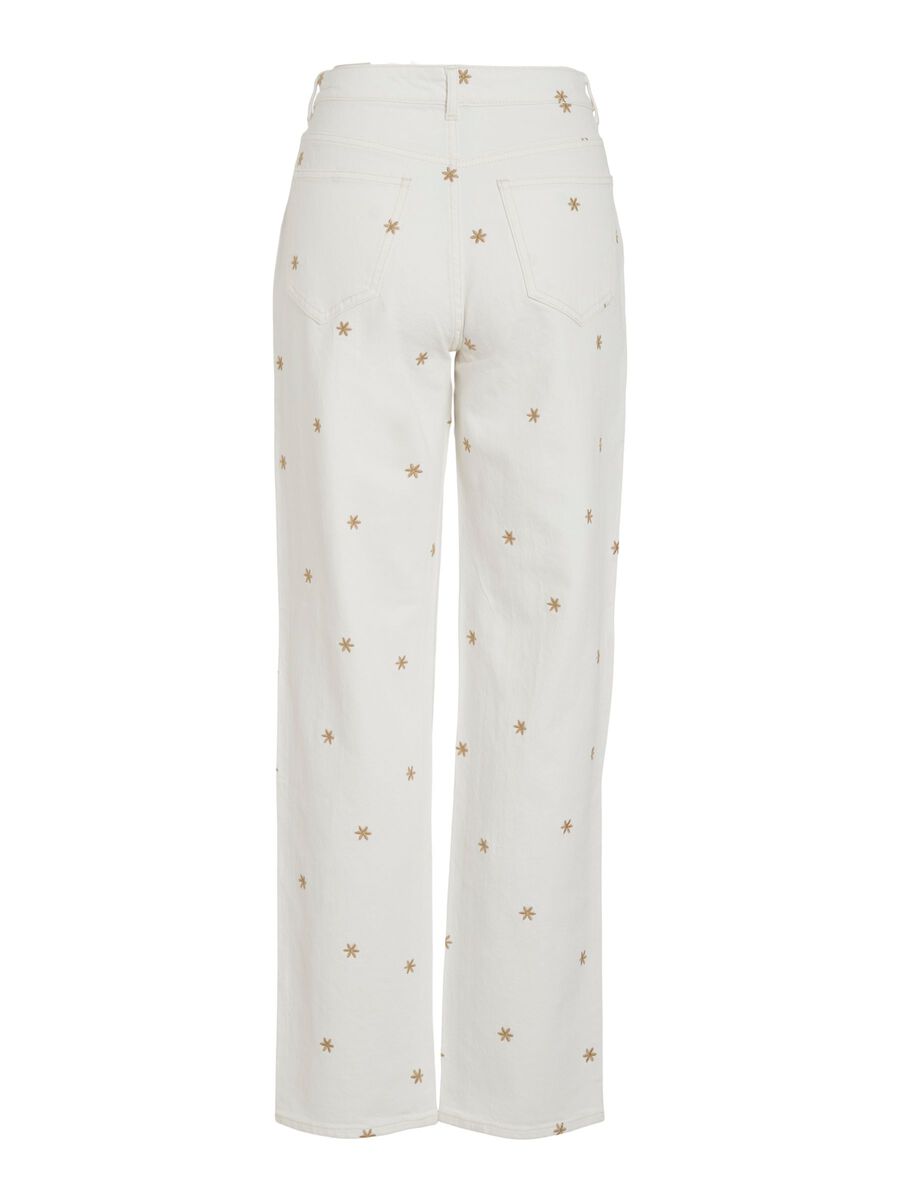 Product carousel image - VIKELLY HIGH-WAIST JEANS STRAIGHT FIT, White Denim | 2