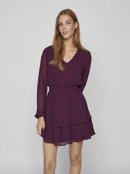 Vila PETITE - LONG SLEEVED DRESS, Winter Bloom, highres - 14094479_WinterBloom_003.jpg