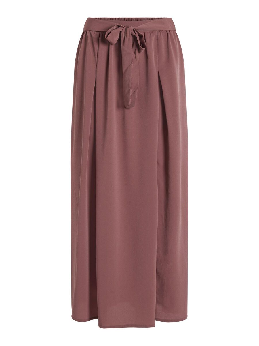 VILA HIGH WAIST MAXI SKIRT, Rose Brown, highres - 14099289_RoseBrown_001.jpg