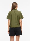 Product image thumbnail - VIPRISILLA KURZARM HEMD, Olivine | 2