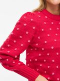 Product image thumbnail - VIDOTTIE ROUND NECK KNITTED PULLOVER, Jazzy | 3