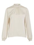 VILA COL MONTANT BLOUSE À MANCHES LONGUES, Birch, highres - 14103232_Birch_001.jpg