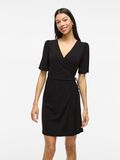 VILA KRÓTKA SUKIENKA Z KOPERTOWYM PRZODEM, Black Beauty, highres - 14102614_BlackBeauty_003.jpg
