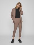 Vila SLIM FIT HIGH WAISTED TROUSERS, Brown Lentil, highres - 14087406_BrownLentil_005.jpg