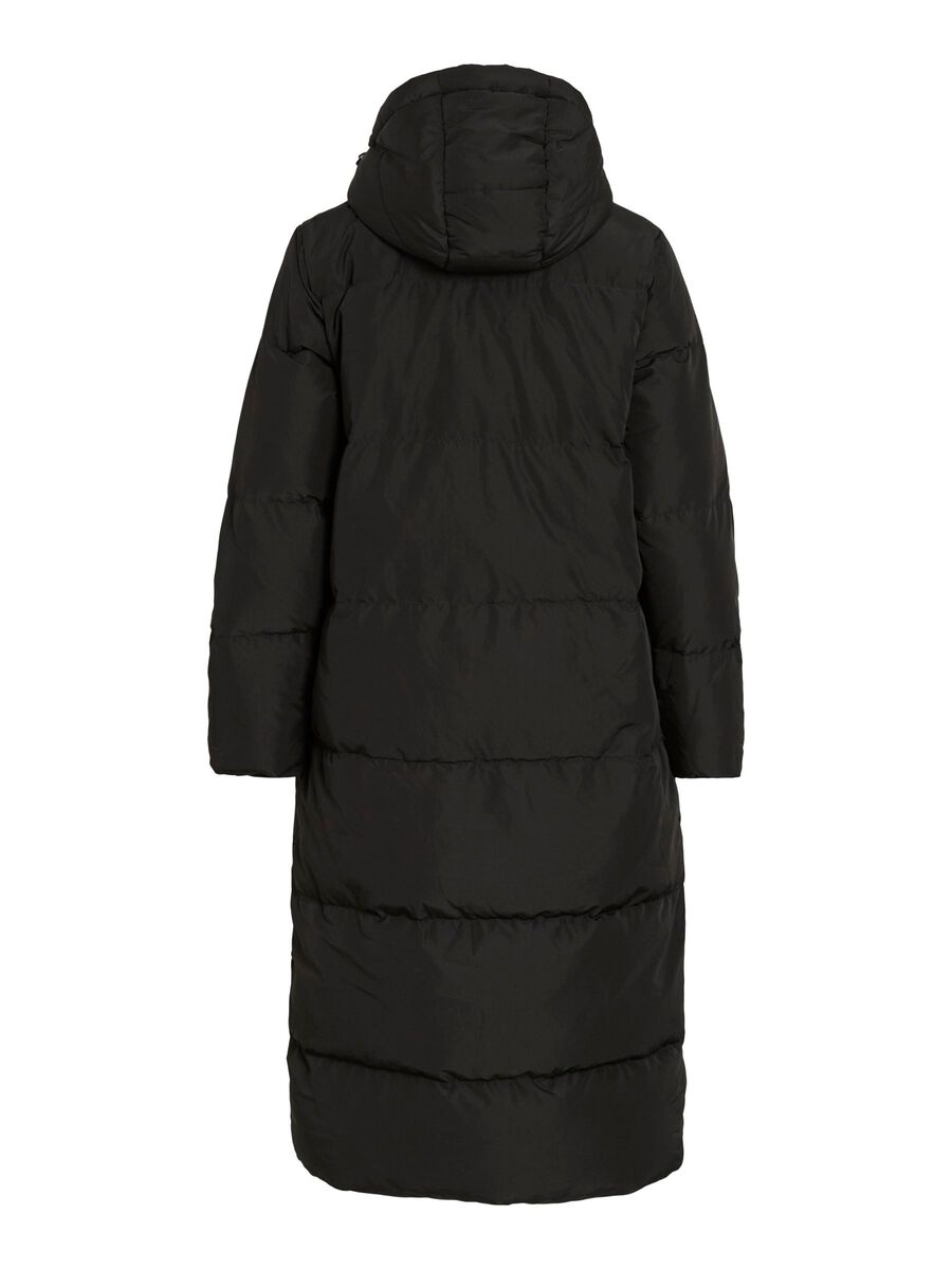 Carousel image - VISTARI HOODED DOWN COAT, Black Beauty | 2