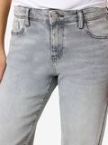 Noisy May NMYOLANDA NORMAL WAISTED WIDE LEG JEANS, Light Grey Denim, highres - 27030830_LightGreyDenim_006.jpg