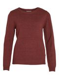 Vila RUNDHALSAUSSCHNITT STRICKPULLOVER, Fired Brick, highres - 14054177_FiredBrick_958812_001.jpg