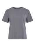VILA VINORA ROUND NECK T-SHIRT, Poppy Seed, highres - 14103448_PoppySeed_001.jpg