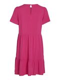 Vila SHORT SLEEVED KNEE-LENGTH DRESS, Pink Yarrow, highres - 14067408_PinkYarrow_002.jpg