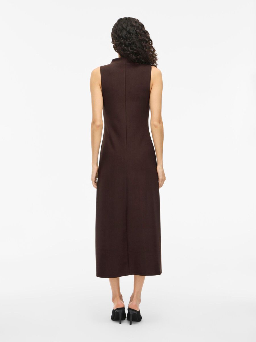 VILA VIANYA - SANS MANCHES ROBE MI-LONGUE, Coffee Bean, highres - 14108693_CoffeeBean_004.jpg