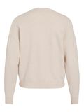 Product image thumbnail - VIRIL V-NECK KNITTED CARDIGAN, Super Light Natural Melan | 6