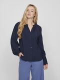 VILA MANICHE LUNGHE TOP, Navy Blazer, highres - 14098737_NavyBlazer_003.jpg