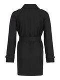 VILA SKÄRPFÖRSEDD TRENCHCOAT, Black, highres - 14107537_Black_002.jpg