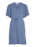 VILA SHORT SLEEVED SHORT DRESS, Coronet Blue, highres - 14103259_CoronetBlue_001.jpg