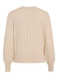 VILA KNITTED LONG SLEEVED TOP, Super Light Natural Melan, highres - 14108674_SuperLightNaturalMelan_002.jpg