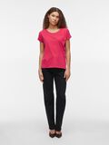 VILA VIDREAMERS - ENCOLURE RONDE T-SHIRT, Viva Magenta, highres - 14083083_VivaMagenta_005.jpg