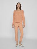 Vila BOATNECK KNITTED PULLOVER, Shell Coral, highres - 14089578_ShellCoral_005.jpg