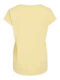 VILA VIDREAMERS ROUND NECK T-SHIRT, Pale Banana, highres - 14083083_PaleBanana_002.jpg