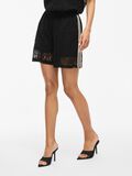 VILA VIOLINE LACE HIGH WAISTED SHORTS, Black, highres - 14114792_Black_003.jpg