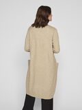 VILA VIRIL LONGLINE STRICKJACKE, Natural Melange, highres - 14042770_NaturalMelange_004.jpg