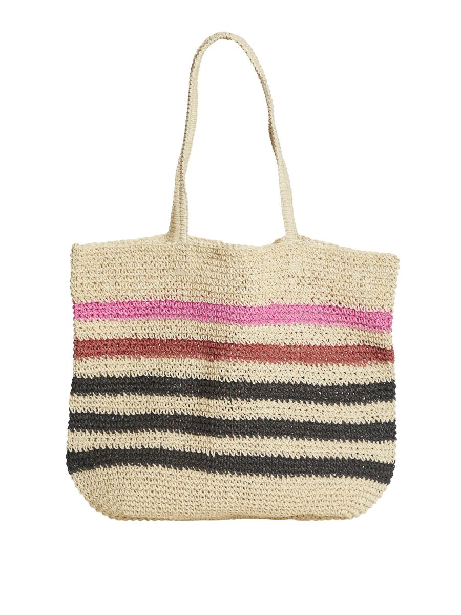 VILA STROPED SHOPPER BAG, Poppy Red, highres - 14094328_PoppyRed_1089879_001.jpg