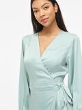 Product image thumbnail - VITWINKLE MAXI WRAP DRESS, Green Milieu | 3