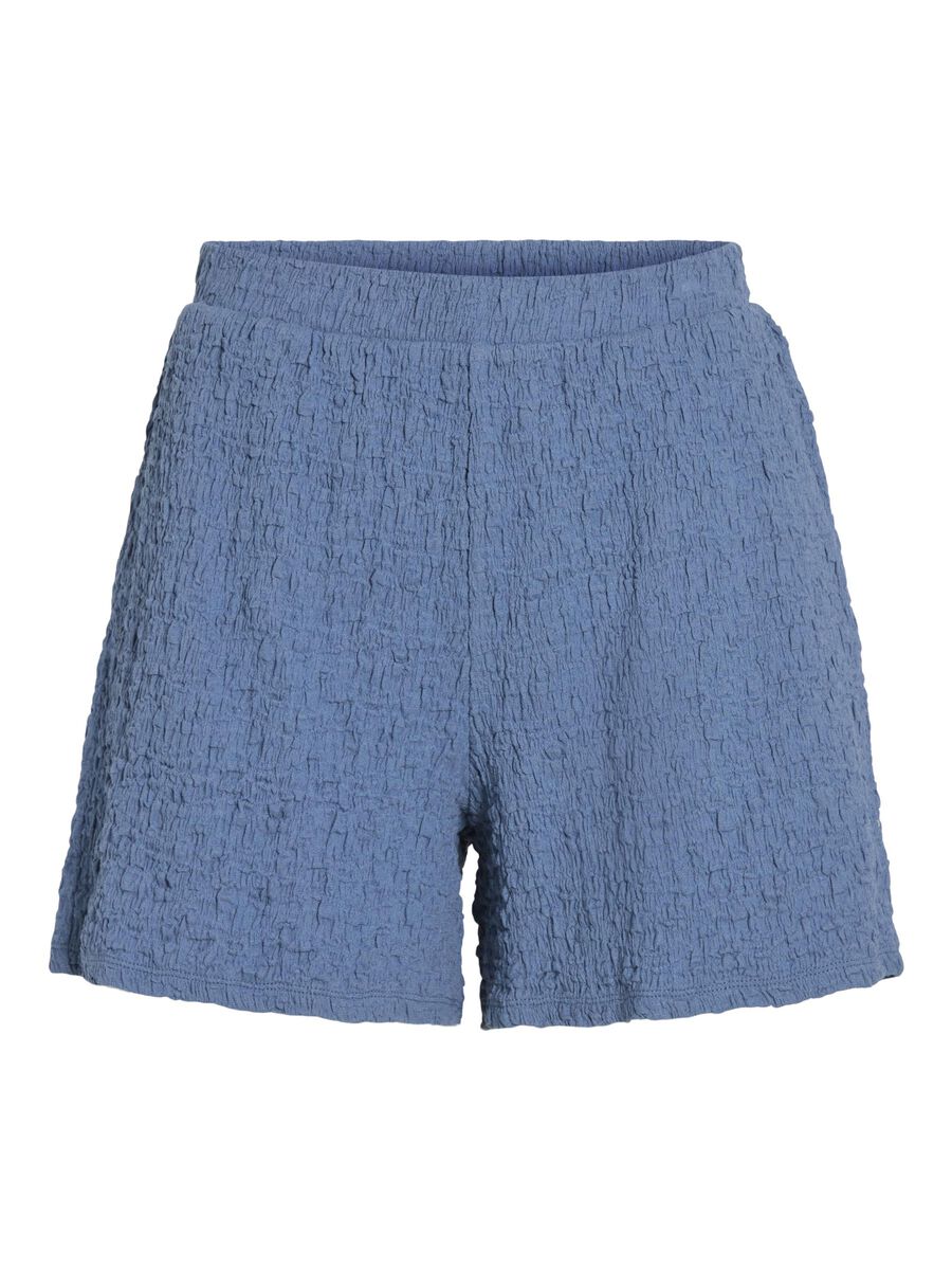 VILA HIGH WAIST SHORTS, Coronet Blue, highres - 14095263_CoronetBlue_001.jpg