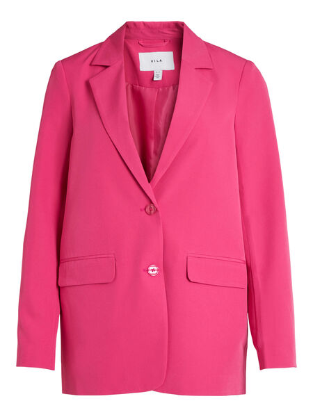 Vila CORTE HOLGADO BLAZER, Pink Yarrow, highres - 14082622_PinkYarrow_001.jpg