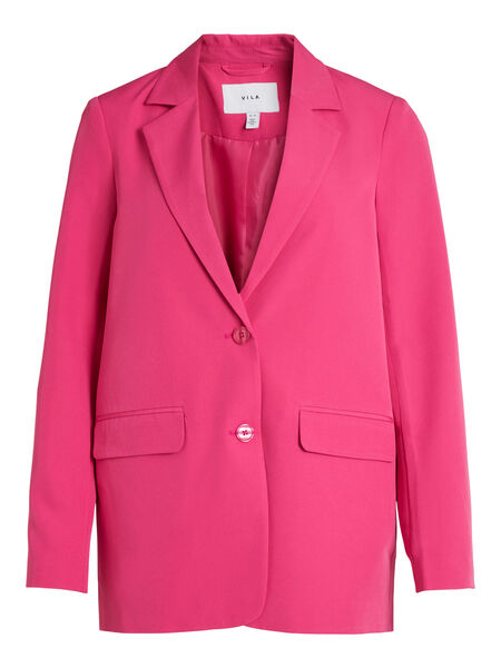 Vila LOOSE FIT BLAZER, Pink Yarrow, highres - 14082622_PinkYarrow_001.jpg