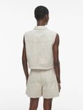 VILA SLEEVELESS DENIM SHIRT, Birch, highres - 14105743_Birch_004.jpg