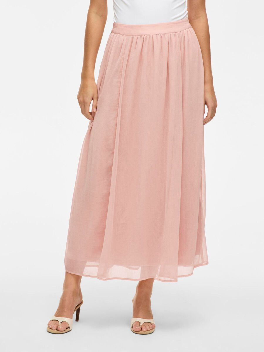 VILA VIFALIA HIGH WAIST MAXI SKIRT, Misty Rose, highres - 14114634_MistyRose_003.jpg