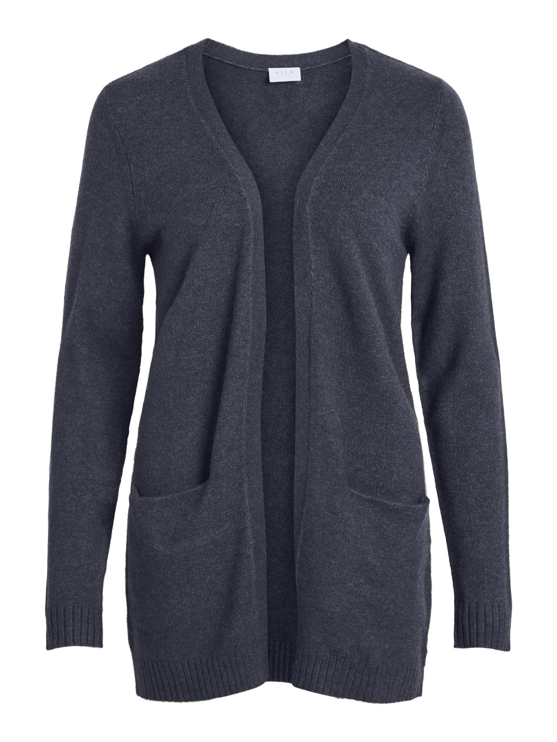 BASIC KNITTED CARDIGAN Blue VILA