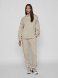 Vila LOOSE FIT HOODIE, Feather Gray, highres - 14096787_FeatherGray_005.jpg