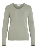 VILA VIRIL V-NECK KNITTED PULLOVER, Oil Green, highres - 14042769_OilGreen_585010_001.jpg