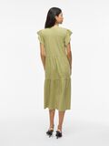 VILA SHORT SLEEVE MIDI DRESS, Sage, highres - 14087542_Sage_004.jpg