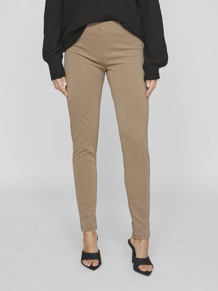 Vila CLASSIC HIGH WAIST LEGGINGS, Walnut, highres - 14082346_Walnut_003.jpg