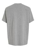 VILA OVERSIZE T-SHIRT, Light Grey Melange, highres - 14107944_LightGreyMelange_002.jpg