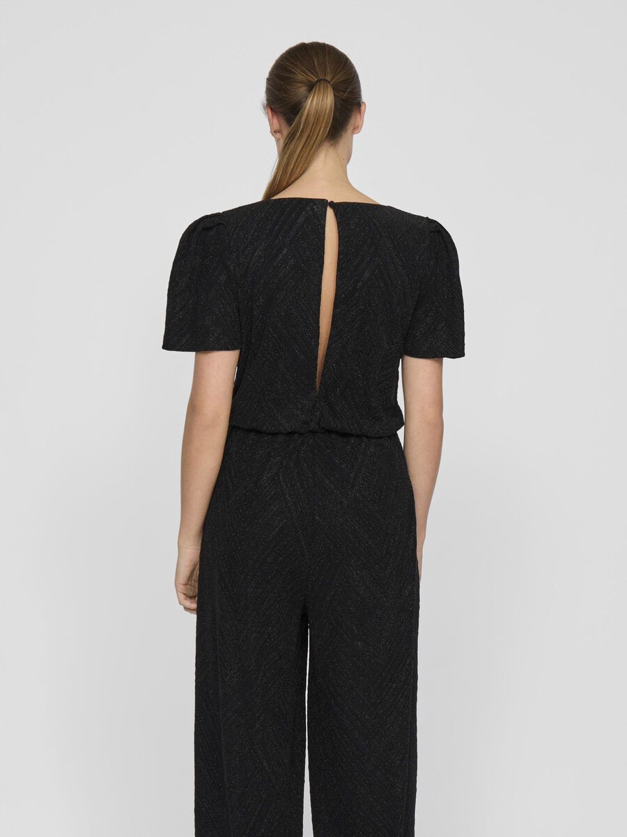 VILA SHORT SLEEVED JUMPSUIT, Black Beauty, highres - 14100611_BlackBeauty_004.jpg