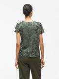 VILA VISTASIA V-NECK SHORT SLEEVED TOP, Laurel Wreath, highres - 14111231_LaurelWreath_004.jpg