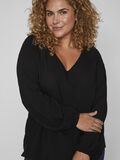 Vila CURVE - LONG SLEEVED BLOUSE, Black, highres - 14088699_Black_006.jpg