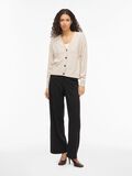 Product image thumbnail - VIRIL V-NECK KNITTED CARDIGAN, Super Light Natural Melan | 4